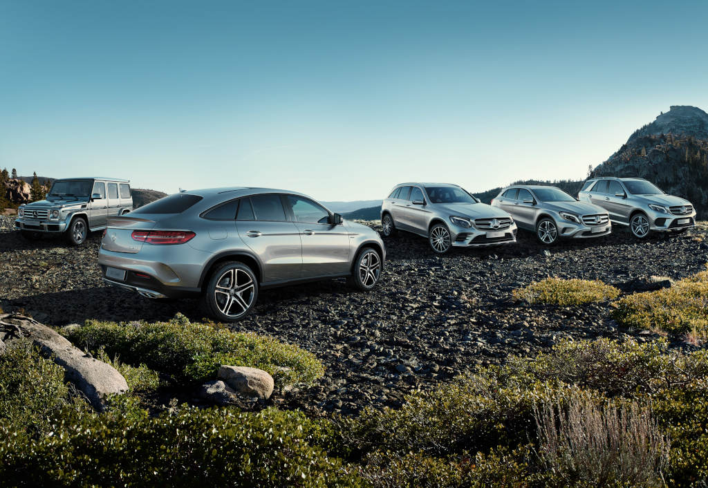 Mercedes Benz Suv Range
