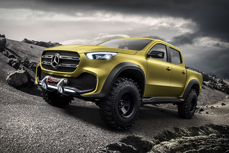 Mercedes Benz X Class Concept Truck