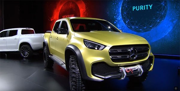 Mercedes Benz X Class Pickup