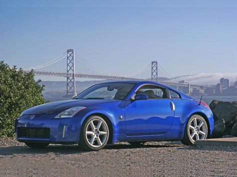 Nissan 350z Blue