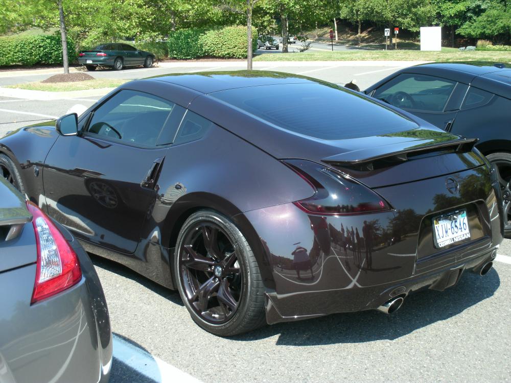 Nissan 370z Black Cherry