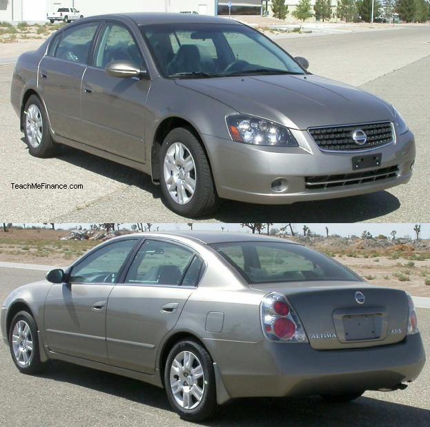 Nissan Altima 4 Door Sedan