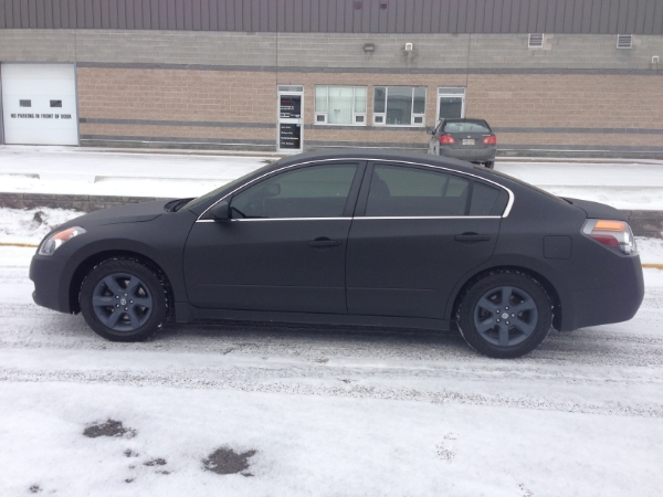 Nissan Altima Matte Black