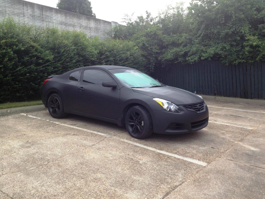 Nissan Altima Matte Black