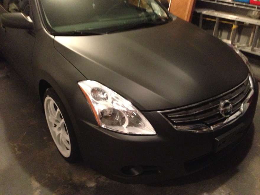 Nissan Altima Matte Black