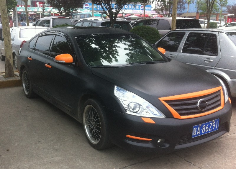 Nissan Altima Matte Black