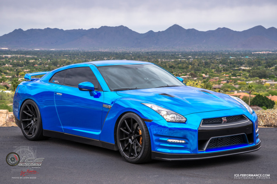 Nissan Gtr Blue