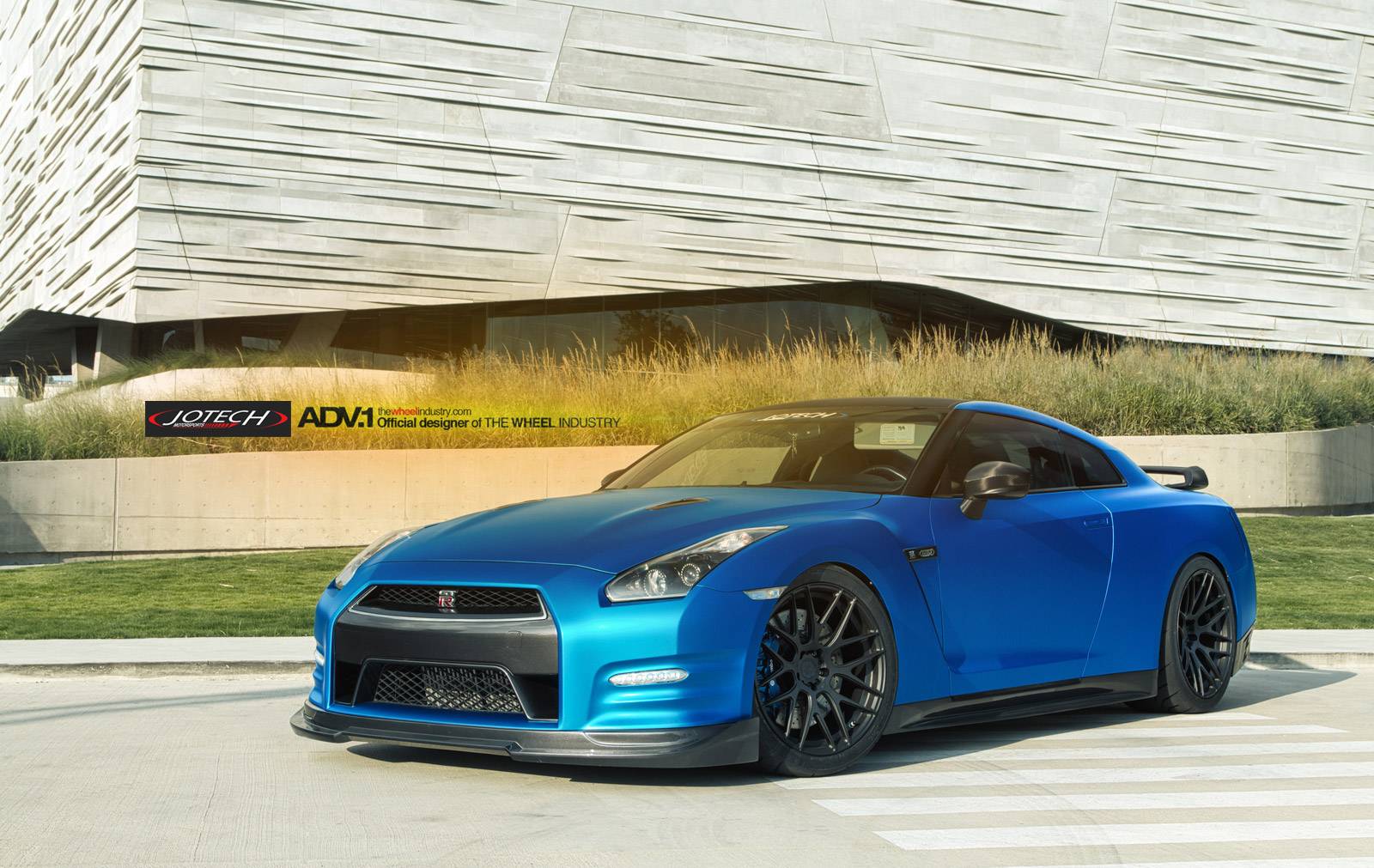 Nissan Gtr Blue