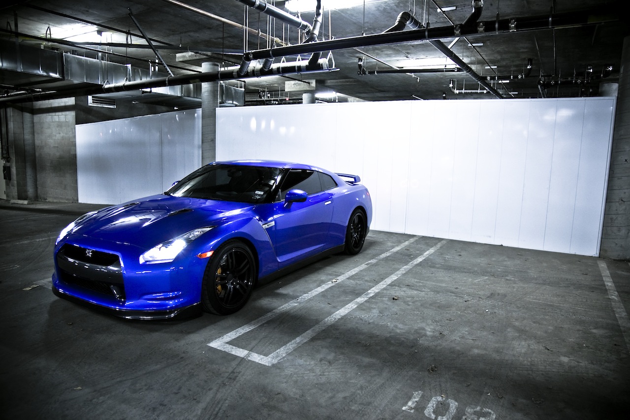 Nissan Gtr Blue