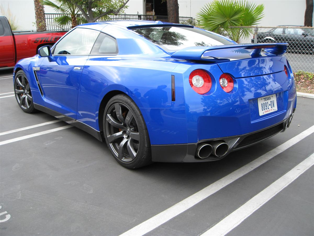 Nissan Gtr Blue