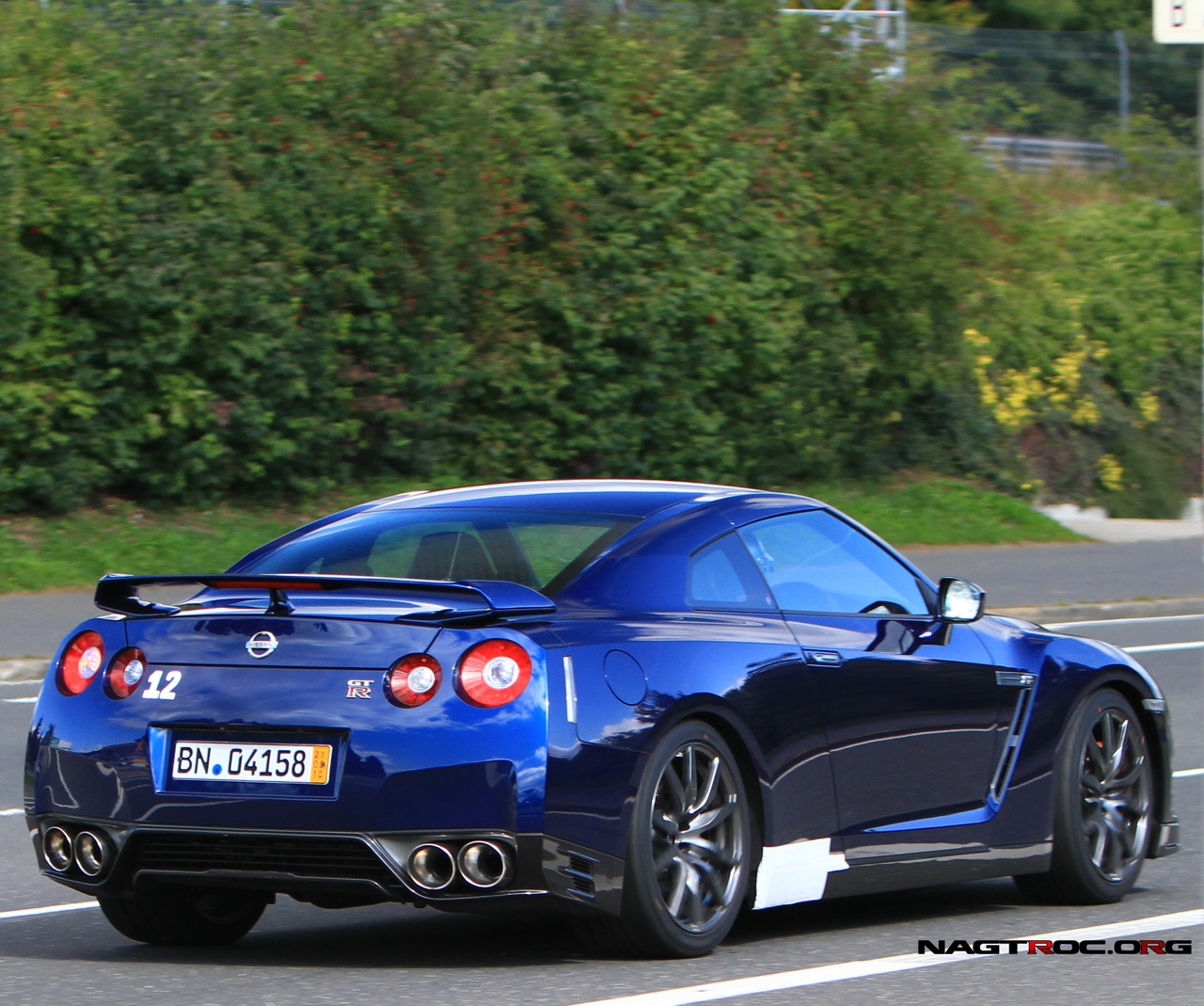Nissan Gtr Blue