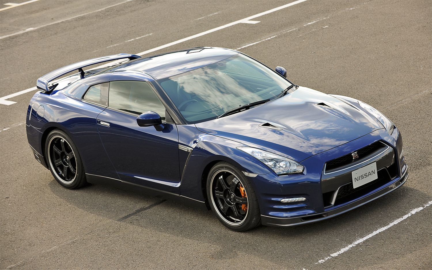 Nissan Gtr Blue