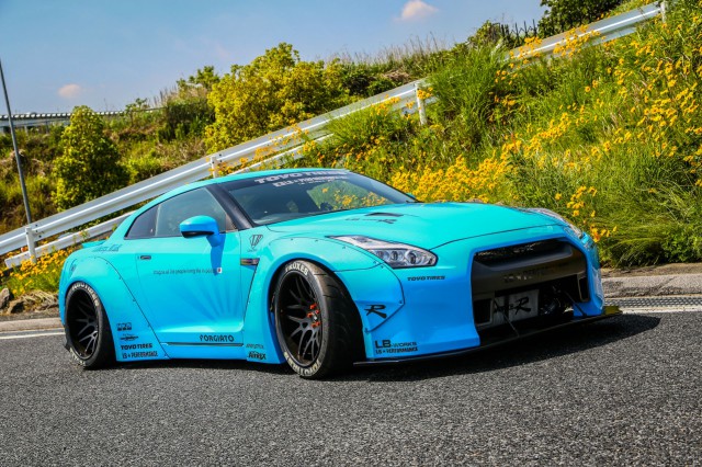 Nissan Gtr Blue