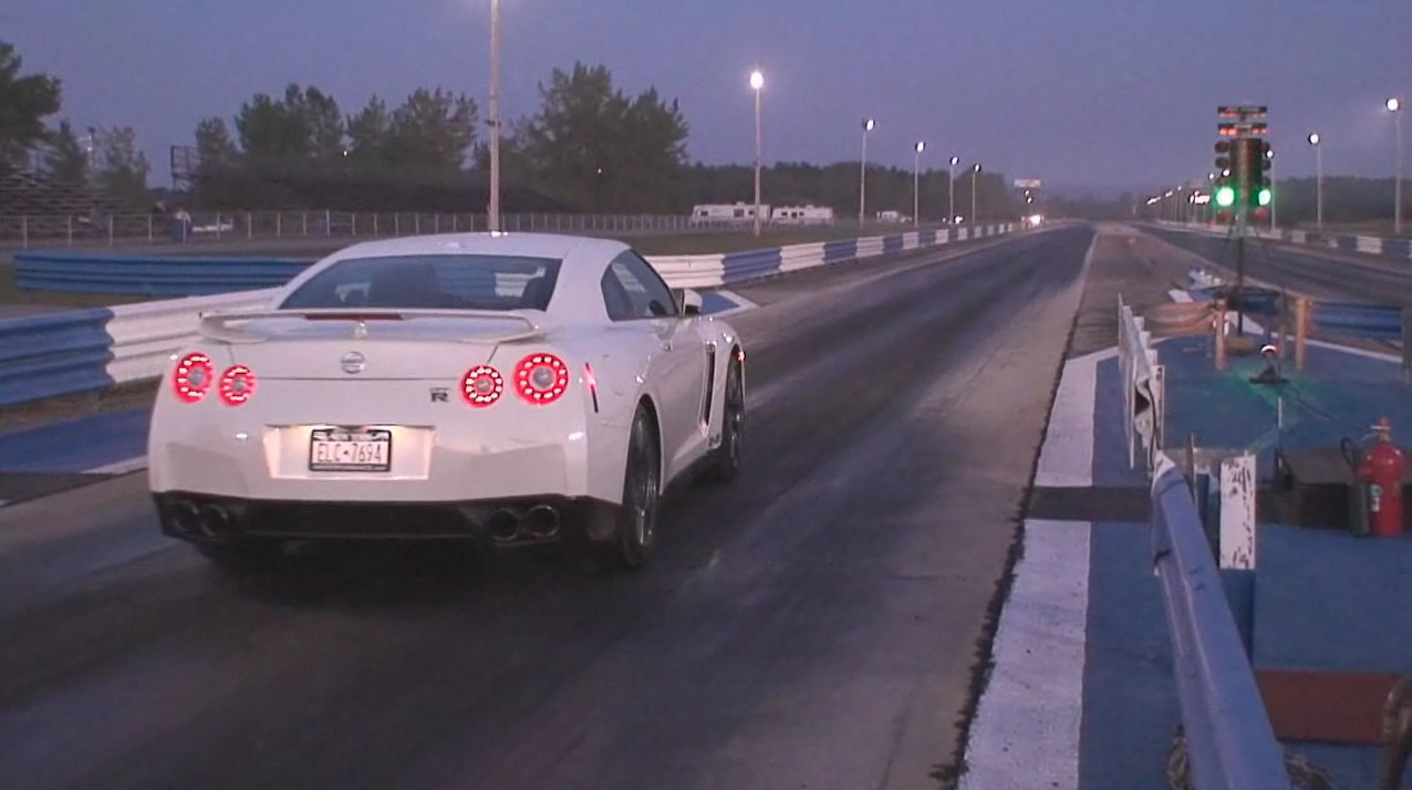Nissan Gtr Drag Race