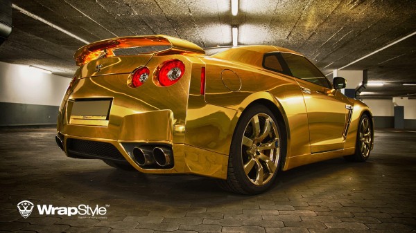 Nissan Gtr Gold Edition