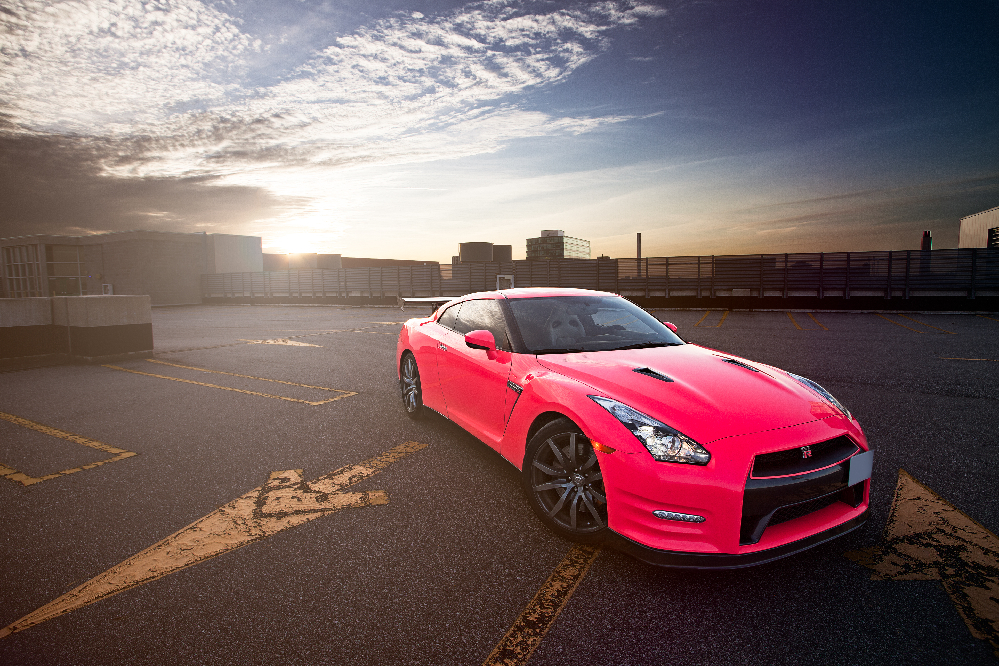 Nissan Gtr Pink