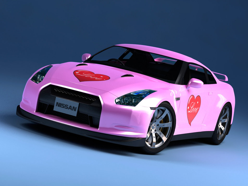 Nissan Gtr Pink