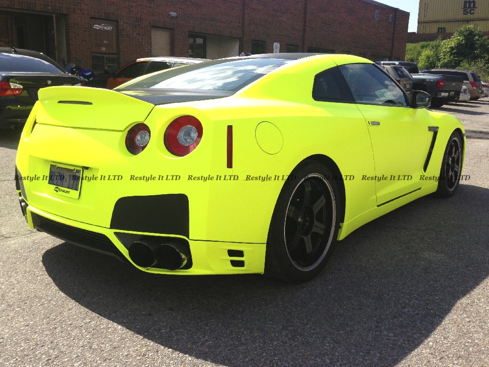 Nissan Gtr Yellow