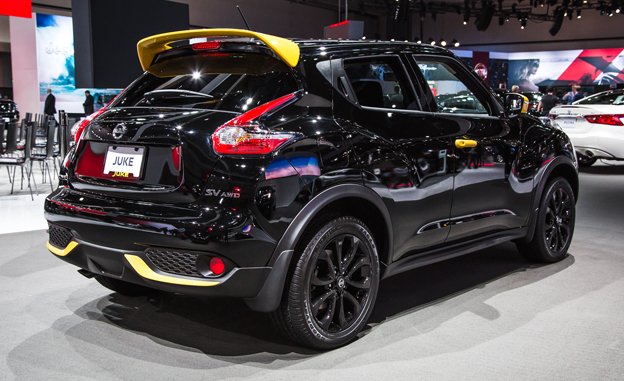 Nissan Juke Black And Yellow
