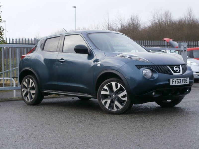 Nissan Juke Haptic Blue