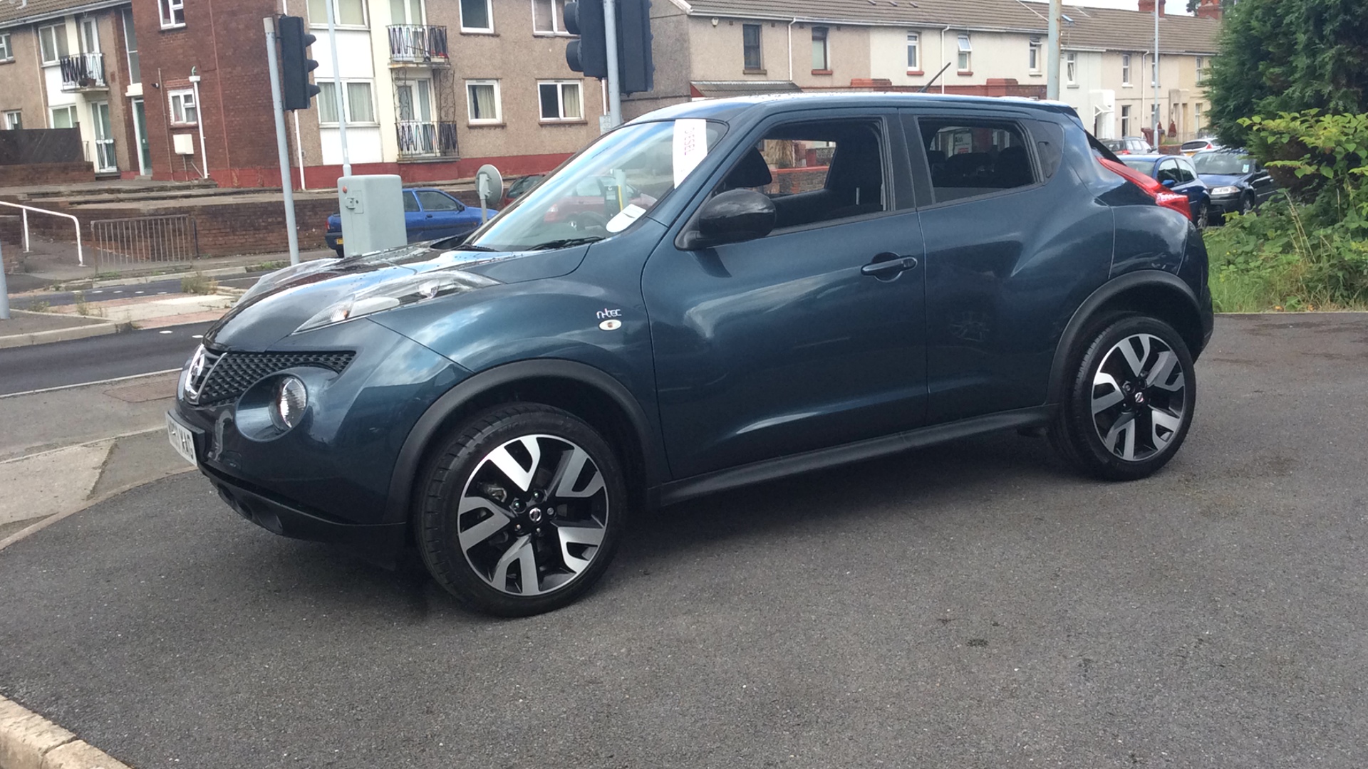 Nissan Juke Haptic Blue