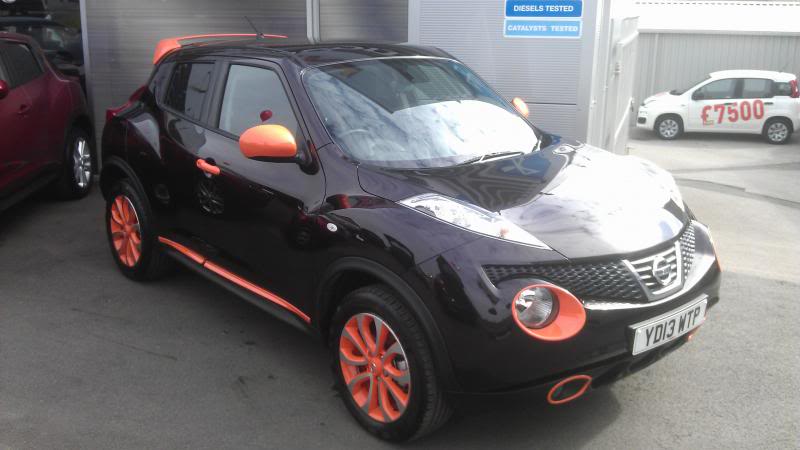 Nissan Juke Orange