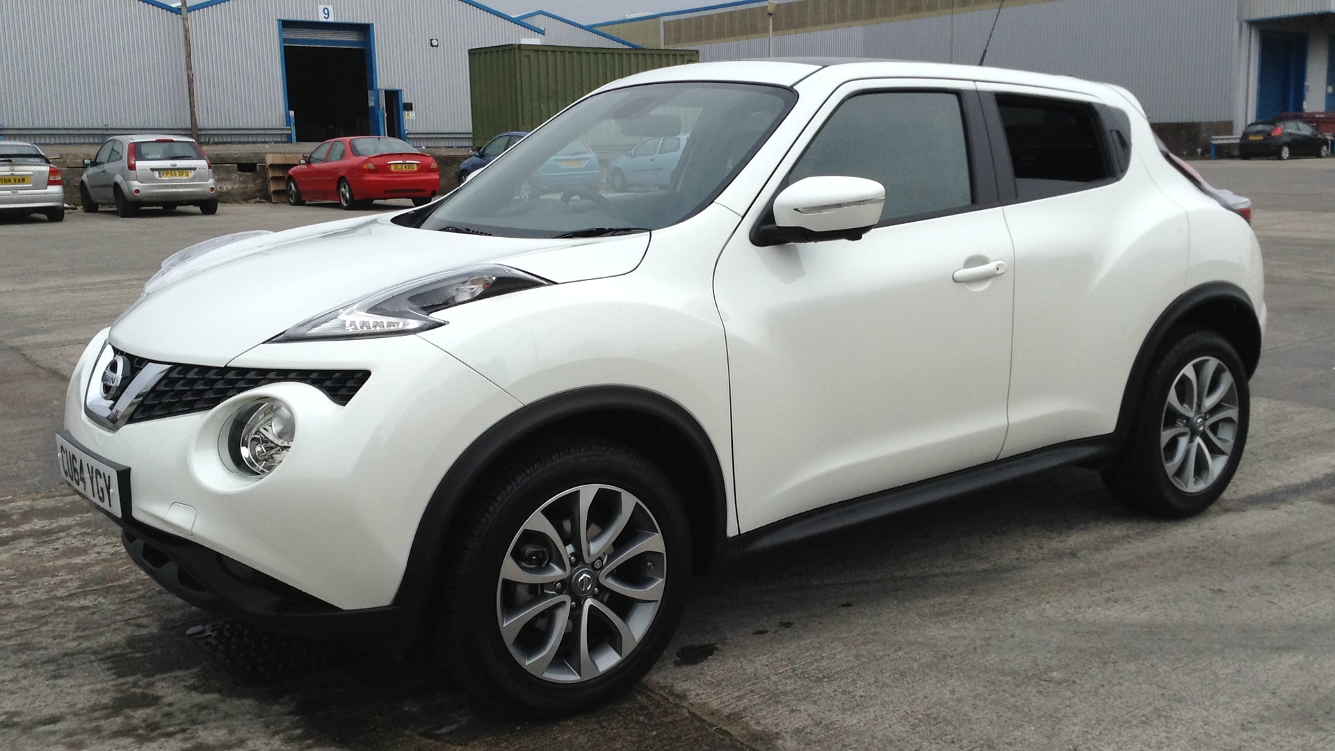 Nissan Juke White 2015