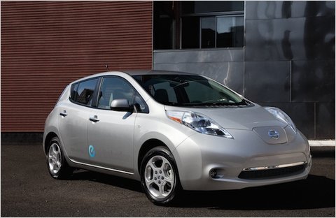 Nissan Leaf Electric Car