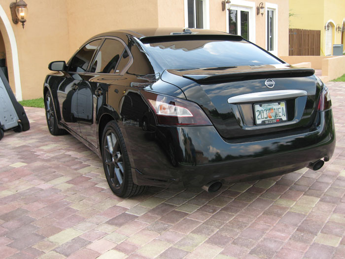 Nissan Maxima Blacked Out