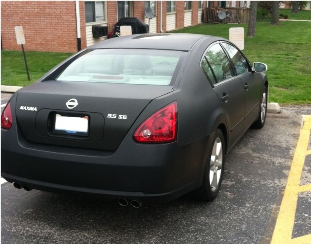 Nissan Maxima Matte Black