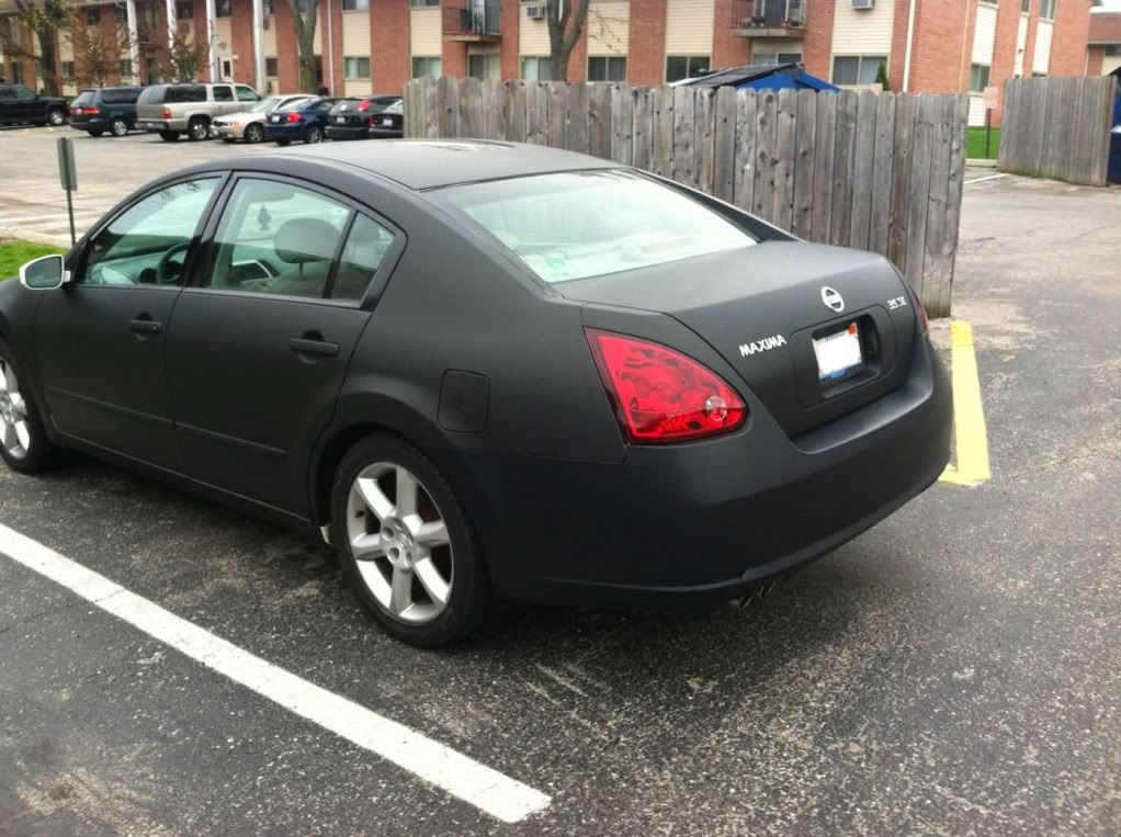 Nissan Maxima Matte Black