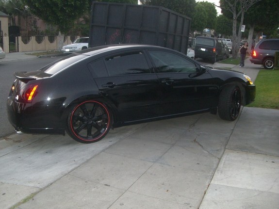 Nissan Maxima Matte Black