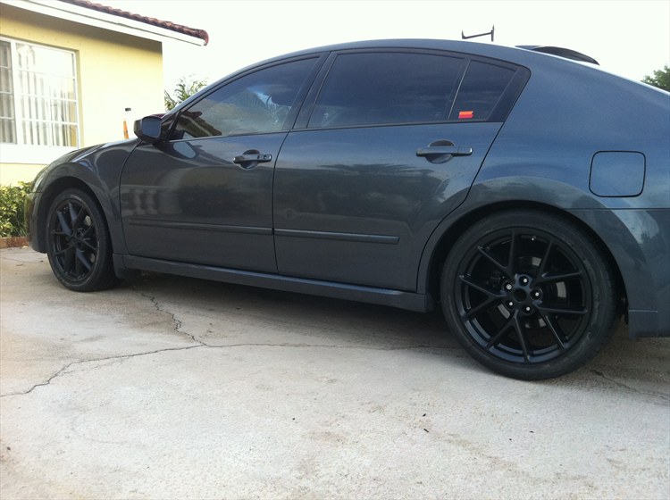 Nissan Maxima Matte Black