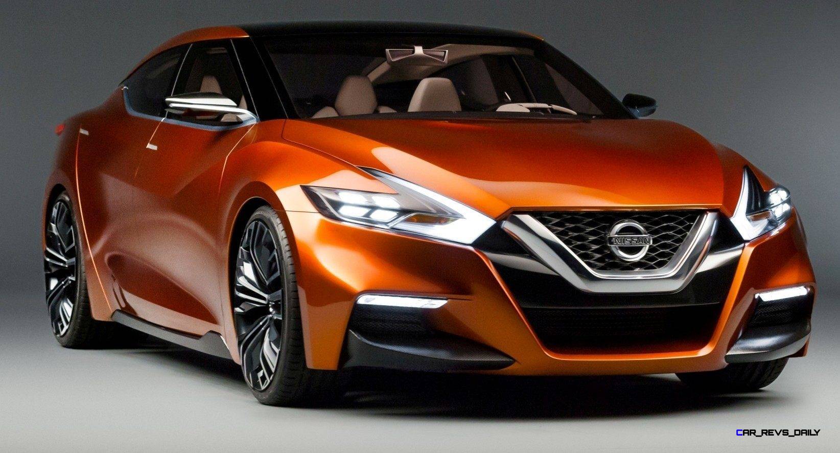 Nissan Maxima Orange