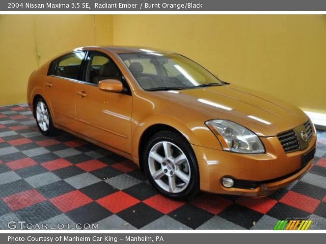 Nissan Maxima Orange
