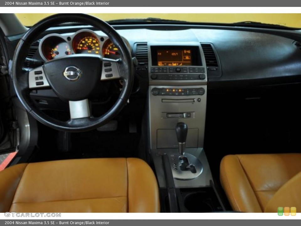 Nissan Maxima Orange