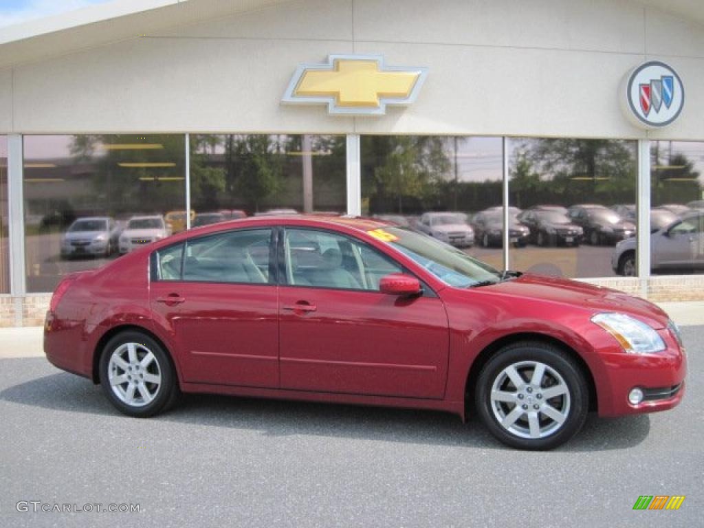 Nissan Maxima Red