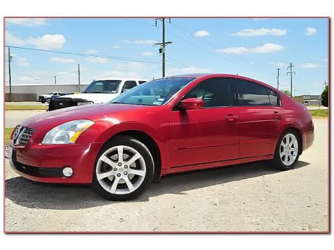 Nissan Maxima Red