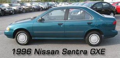 Nissan Sentra Gxe 1996