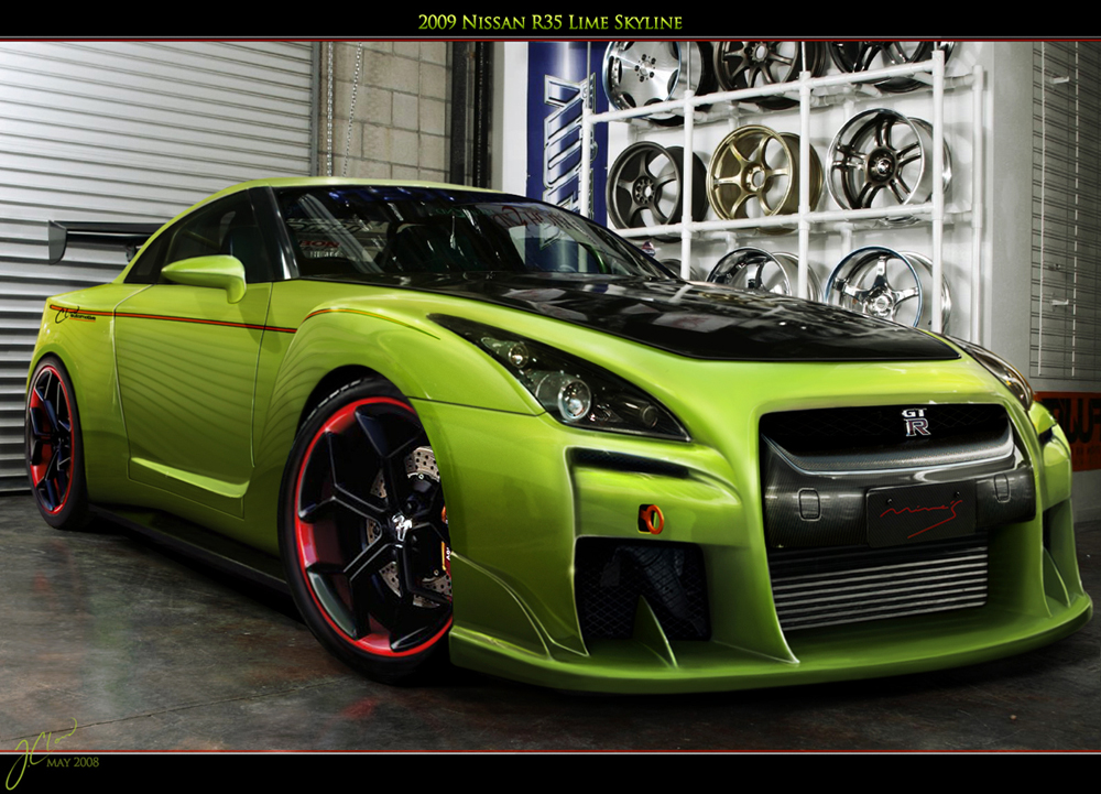 Nissan Skyline Gtr R35