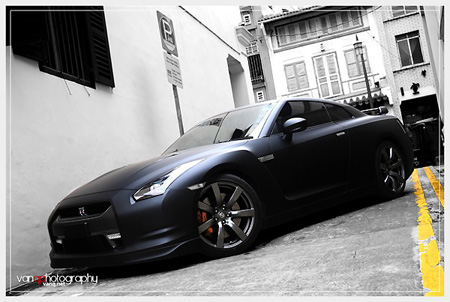 Nissan Skyline Matte Black