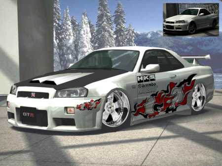 Nissan Skyline Modif