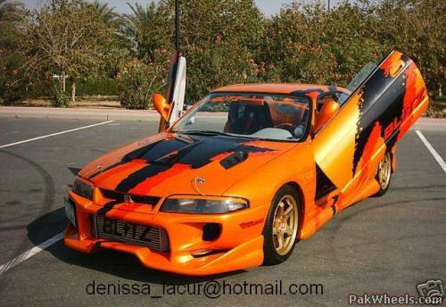 Nissan Skyline Orange