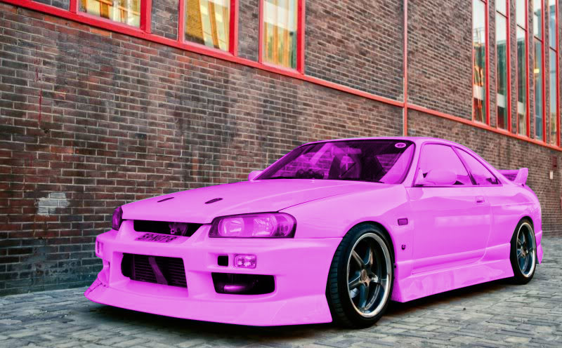 Nissan Skyline Pink