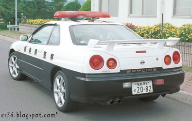 Nissan Skyline Police Car