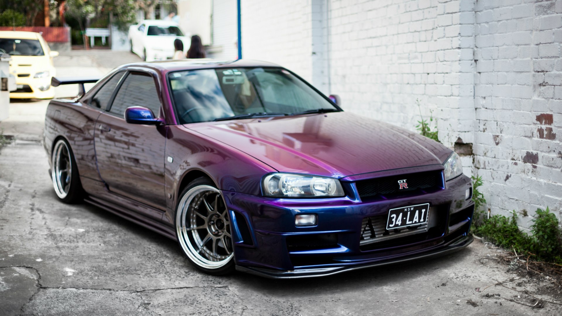 Nissan Skyline Purple