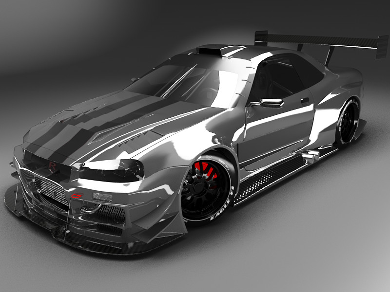 Nissan Skyline R34-Gt