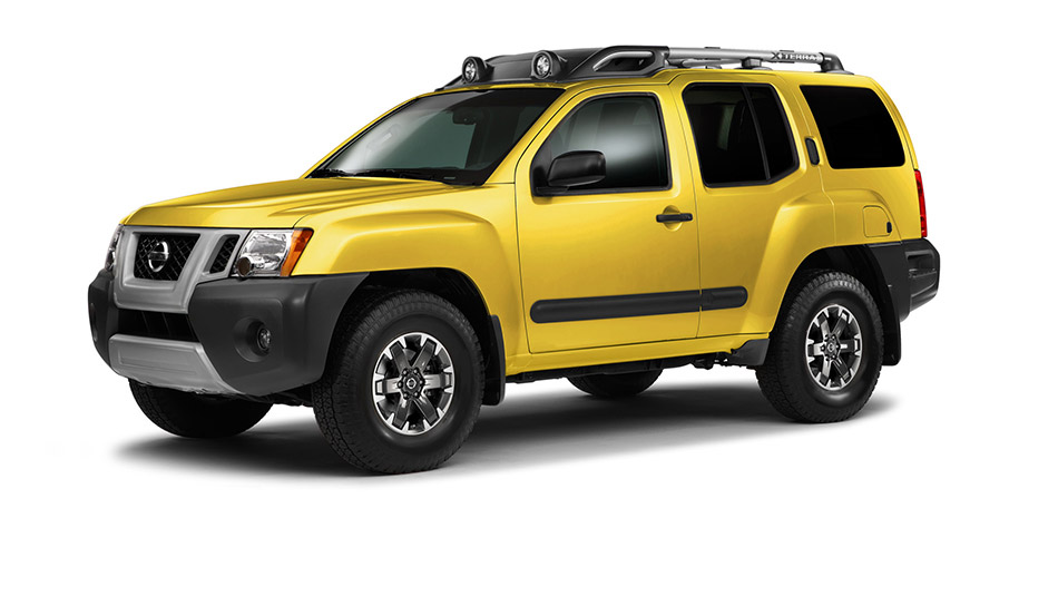 Nissan Xterra Yellow