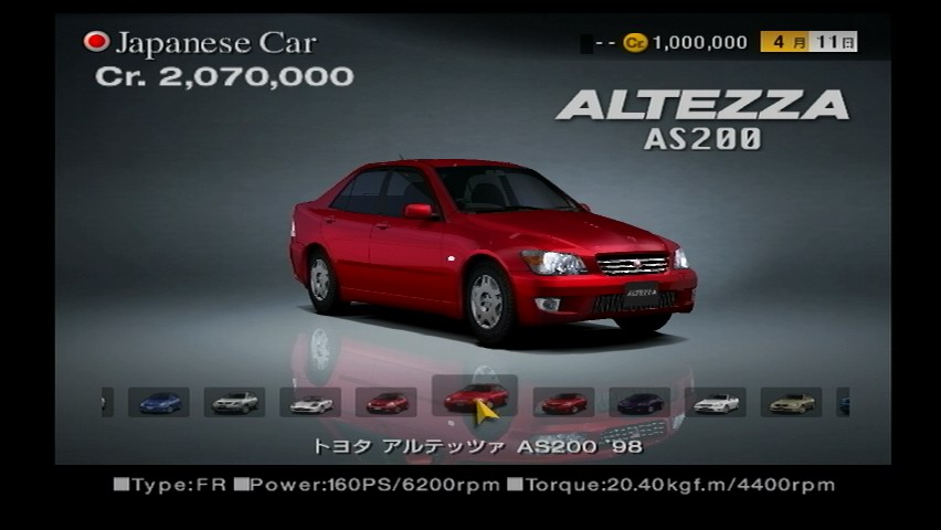 Toyota Altezza As200