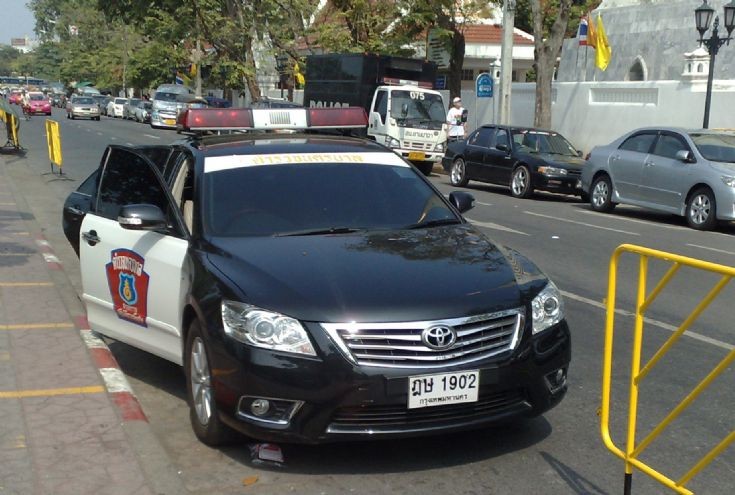 Toyota Camry Police Car